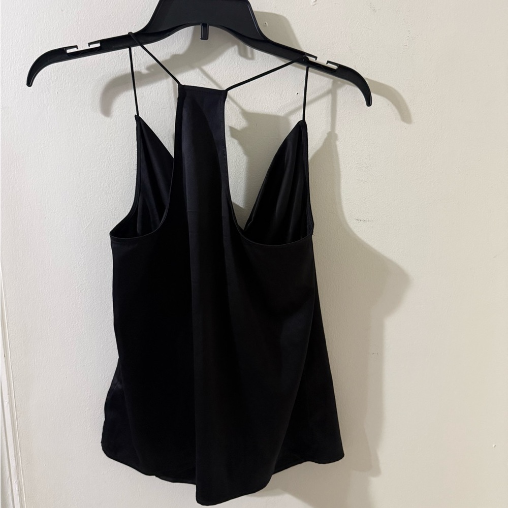Express Black Strappy Back Tank Top